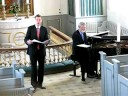 Niklas Vepsä tenor Simon Malow piano Horne church Funen Niklas Vepsä tenor Simon Malow piano Horne church Funen
