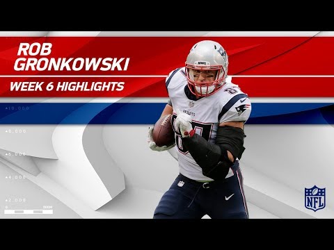 Video: Rob Gronkowski Snags 2 TDs vs. New York! | Patriots vs. Jets | Wk 6 Player Highlights