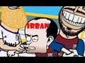 IRBAN INIESTA FURIEUX CONTRE MESSI BALLON D'OR