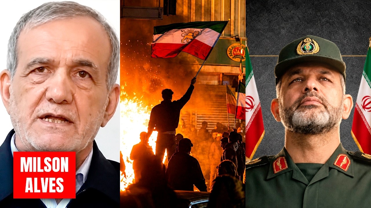 Regime em FÚRIA após presidente do Irã TRAIR a Guarda Revolucionária