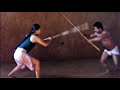 Caoru plays Kalarippayattu