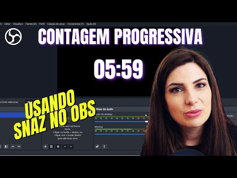 ?Contagem Progressiva OBS Studio usando SNAZ - COUNTDOWN | CONTAGEM REGRESSIVA | DATA E HORA NA LIVE