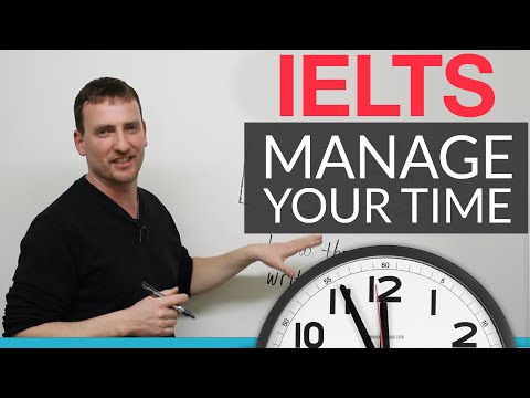 IELTS - How to manage your time