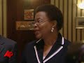 for the first time, former president jimmy carter has been denied entry into a country.  zimbabwe is refusing to give visas to carter, former u.n. secretary-general kofi annan and rights advocate graca machel.  (nov. 22)