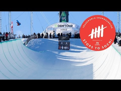 Greg Bretz - Greg Bretz takes out Shaun White for the Dew Tour pipe win Check out more videos at www.twsnow.com.