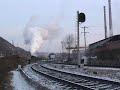 Chinese steam - QJ 1675 exits power station