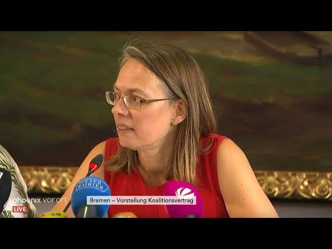Bremen: Vorstellung des Koalitionsvertrages von SPD, Grünen und Linken am 01.07.2019