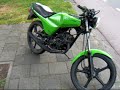 Kawasaki AR50 stationair - mijn nieuwe Brammie. Kawasaki AR50 stationair - mijn nieuwe Brammie.