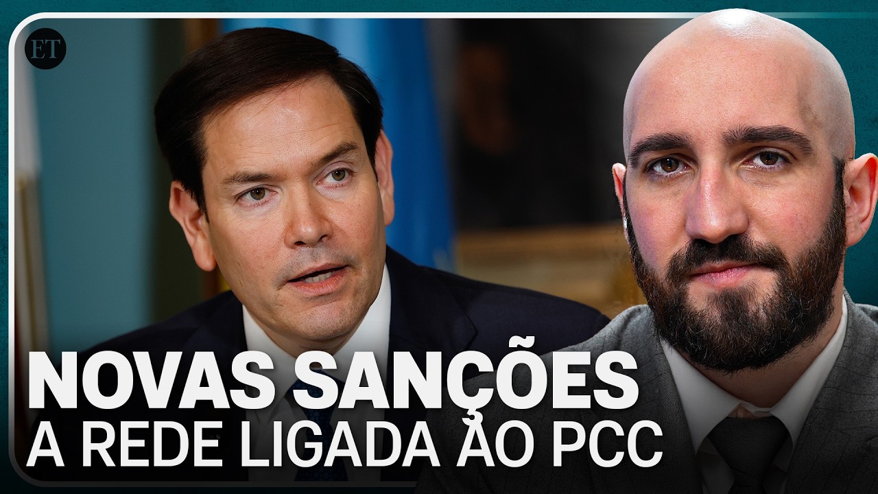 🔴 Agora: EUA sancionam 3 empresas brasileiras por laços com PCC; Disputa por financiamento em Gaza