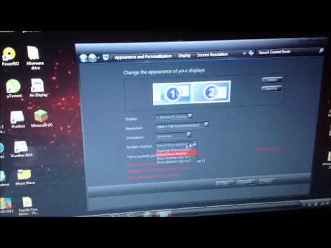 how to turn tv into monitor