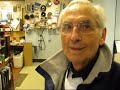 Elderly Methuen Man Shovels Snow