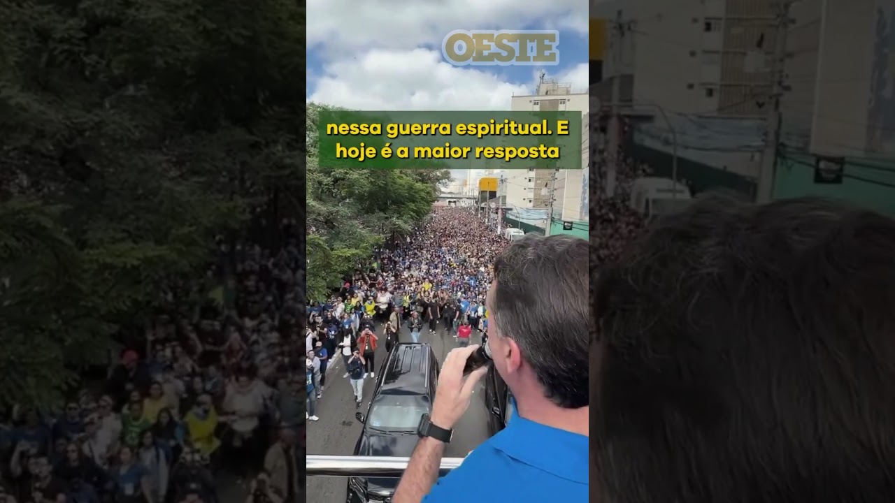 Flávio Bolsonaro Arrasta Multidão Na Marcha Para Jesus