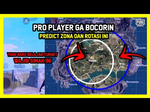 CARA PREDICT DAN ROTASI KE ZONA #BAHASGAMEPLAY - PUBG Mobile