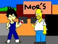 Vegeta Vs Homero Simpson 'la Batalla Del Año' Kien Ganara