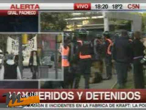 Incidentes en ex terrabusi Kraft food 5
