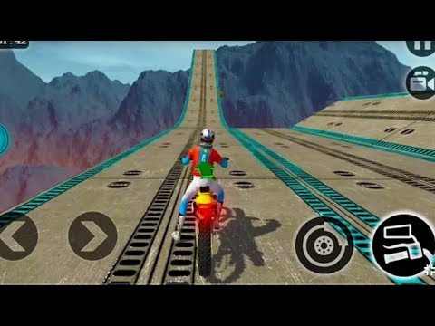 IMPOSSIBLE MOTOR BIKE TRACKS 3D #Dirt Motor Cycle Racer Game #Bike Games To Play #Games For Kids