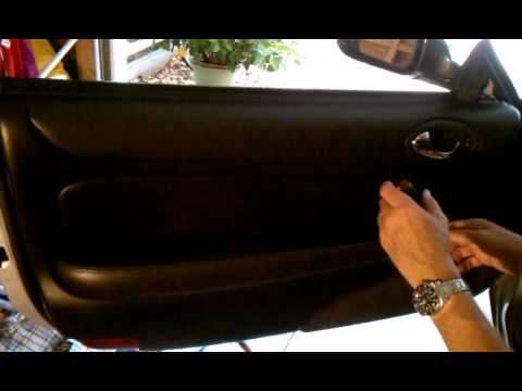 how to remove xj door panel
