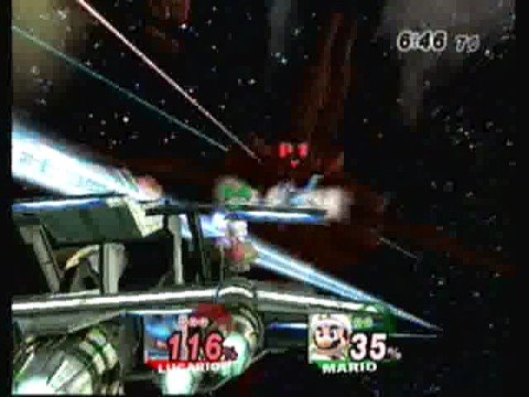 wwjasond (mario) vs Darrell (lucario) 1