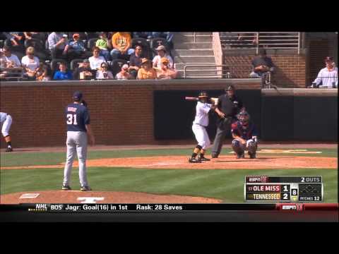 baseball - Ole Miss rallies to beat Tennessee in the 9th inning. To license this video please email licensing@xosdigital.com Own Full Games in Digital, DVD, or Blu-ray,...