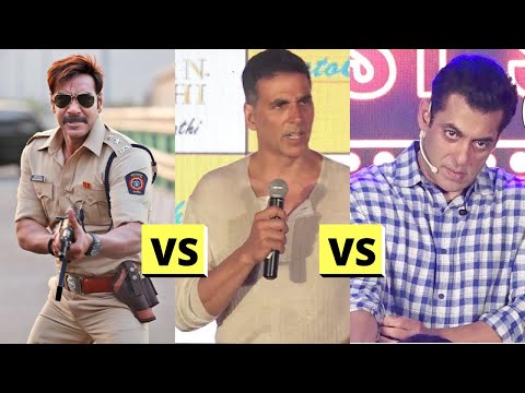Salman Khan, Akshay Kumar VS Ajay Devgn REAL FIGHT Reason