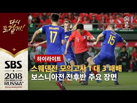 South Korea 1-3 Bosnia & Herzegovina