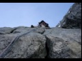 quentin et yannick � la voie fourastier de la pointe du vallon des etages fin mai 2006 : que du bonheur et des moments inoubliables en montagne !
