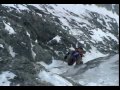 quentin et yannick � la voie fourastier de la pointe du vallon des etages fin mai 2006 : que du bonheur et des moments inoubliables en montagne !