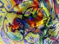 abstrakte Malerei von Hötzel / Lee Eggstein /  art baden-baden kunstverein