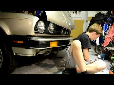 BMW E30 Front Valance 325is/ 325es Install How To Step by Step