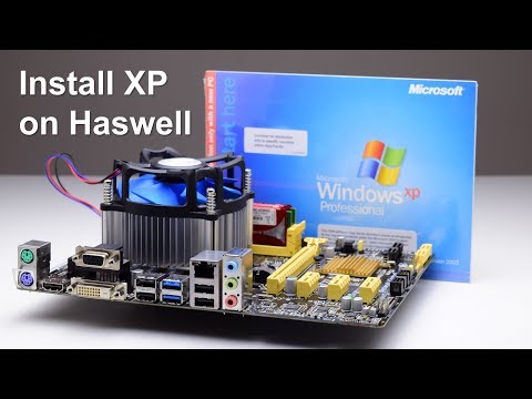 Install Windows XP on Haswell with Easy2Boot and Snappy Driver Installer