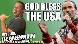 God Bless The USA Piano Lesson