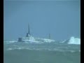ex-stornoway ship taking a beating