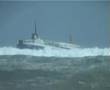 ex-stornoway ship taking a beating