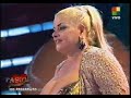 Lía Crucet cantando "La Güera Salomé" en "Pasión de Sábado"