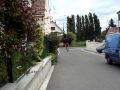roue arriere velo une main