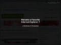 Rename a Favorite in Internet Explorer 7