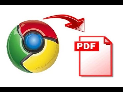 Turn Webpage Into Pdf Chrome