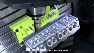 5 Eksenli CNC Freze ile Silindir Kapağı Üretimi