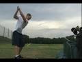 Golf Swing in Slow Motion - Rear View