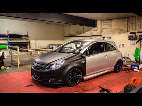how to fit a spoiler to a corsa d