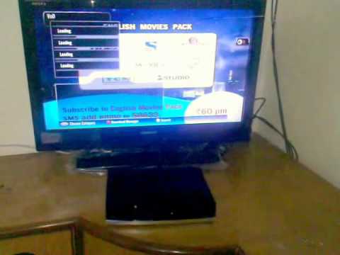 how to connect tata sky hd to laptop