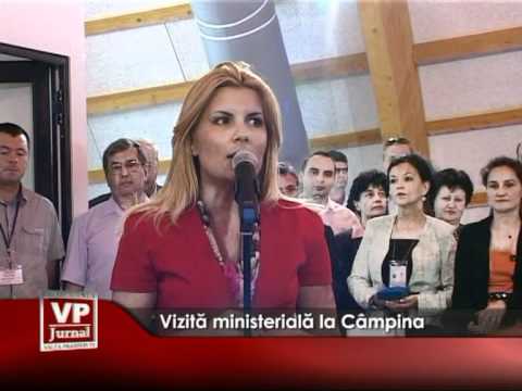 Vizită ministerială la Câmpina