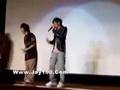 中秋自由见面会 周董表演滑步