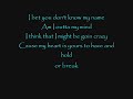 So Close- Jennette McCurdy (Lyrics)