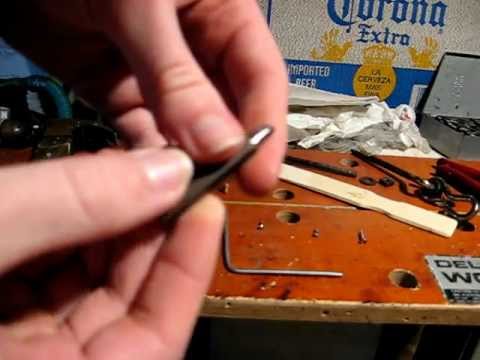 how to remove one way screws