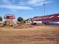 Monster Jam World Finals 2008 Track Construction
