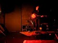 Mattias Björkas (of Cats On Fire) -  encores in Varberg