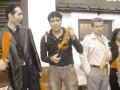 Hamid Hasan the Afghan fast bowler with Afghani crickers in Birmingham