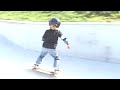 4 year old Finnley at McInnis Skatepark #2 021608