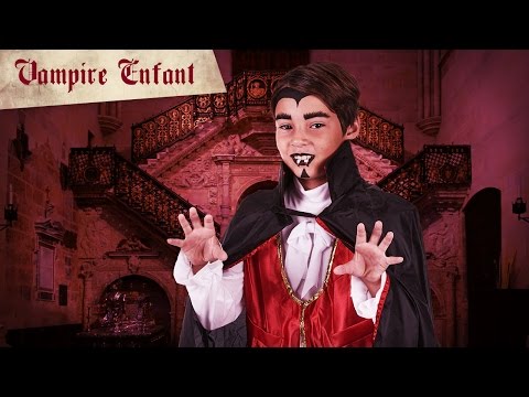 Tuto maquillage Vampire enfant